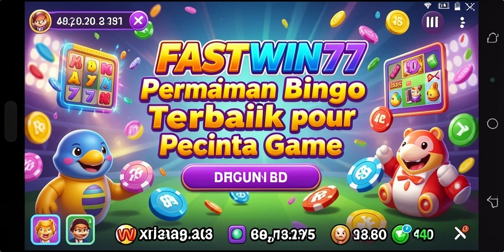 Tampilan gameplay Bingo yang menarik dan interaktif di FASTWIN77.