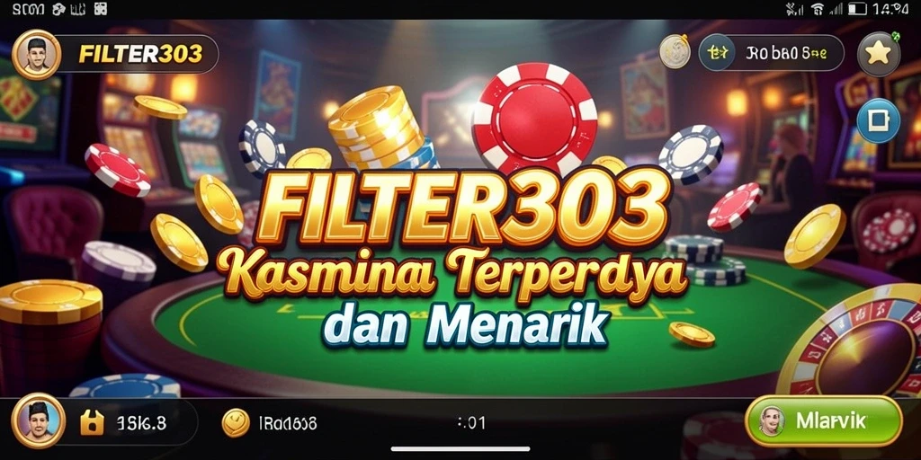 Tampilan menarik dari gameplay Kasino FILTER303 dengan grafis menawan.