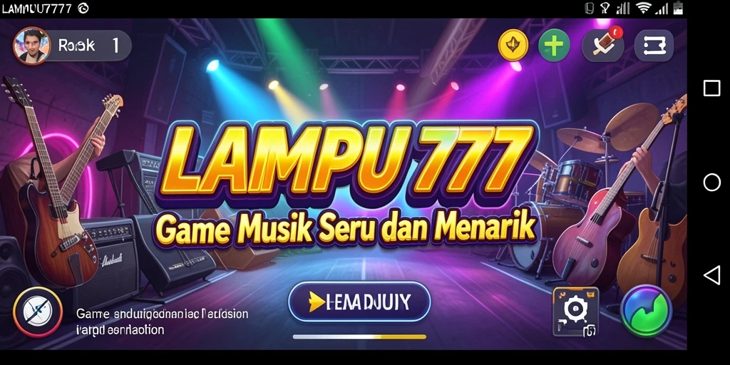 Tampilan gameplay LAMPU777 yang seru dan interaktif.