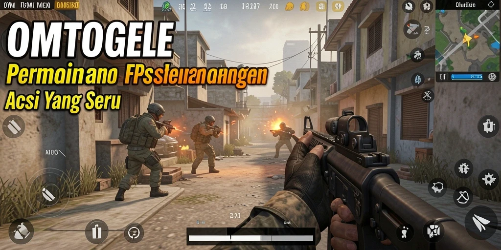 Tampilan gameplay seru dari OMTOGEL yang menampilkan aksi FPS yang mendebarkan.
