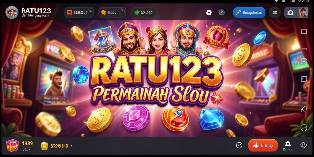 Tampilan gameplay menarik dari RATU123 dengan efek visual menawan.