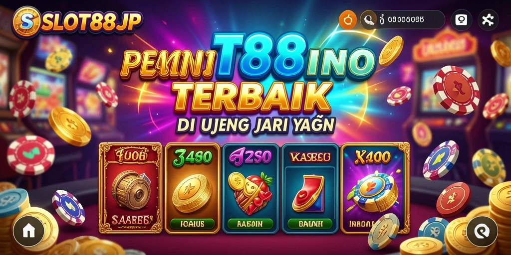 Tampilan gameplay menyenangkan di SLOT88JP dengan banyak pilihan slot menarik.