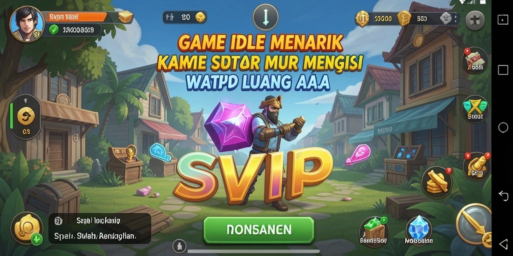 Tampilan gameplay SVIP9 yang menarik dan menyenangkan.