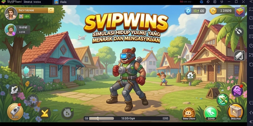Tampilan gameplay <strong>SVIPWINS</strong> yang memukau dan interaktif.