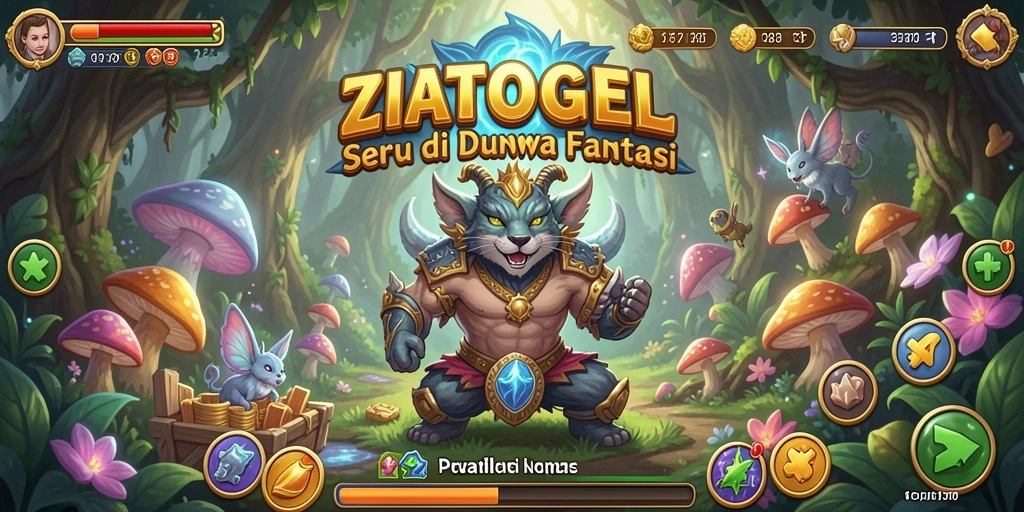 Tangkapan layar ZIATOGEL menampilkan aksi pertempuran dinamis dengan karakter heroik.